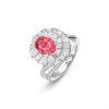 RichandRare-COLLECTOR-PINK SPINEL AND DIAMOND RING